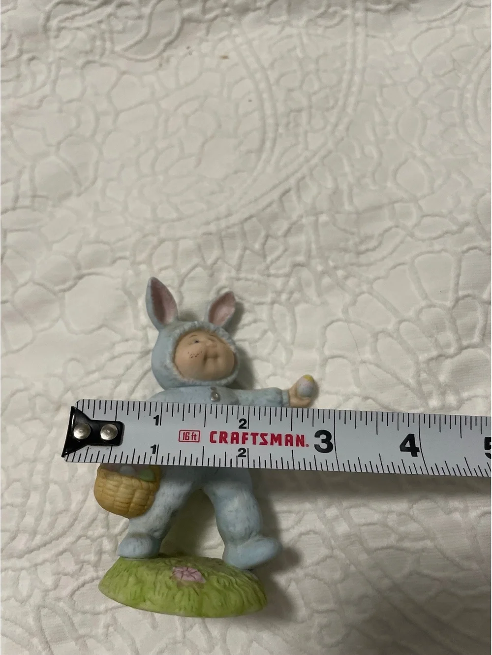 Vintage Cabage Patch Bunny costume figurine